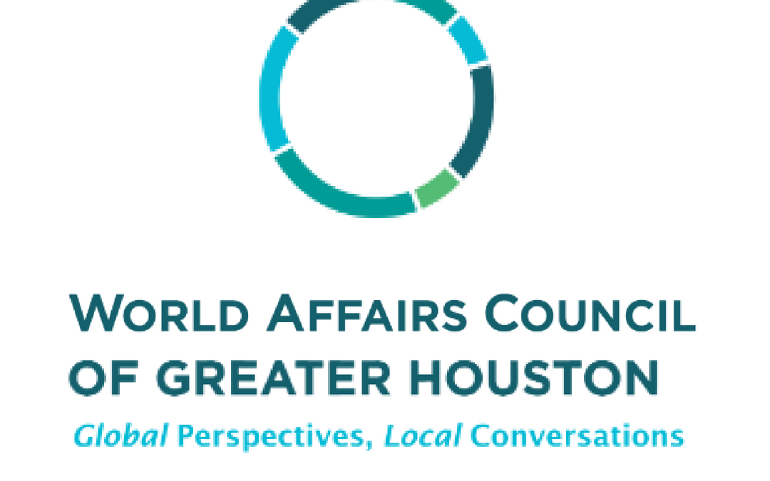 Discussing the state of U.S.-China Relations with the World Affairs Council of Greater Houston